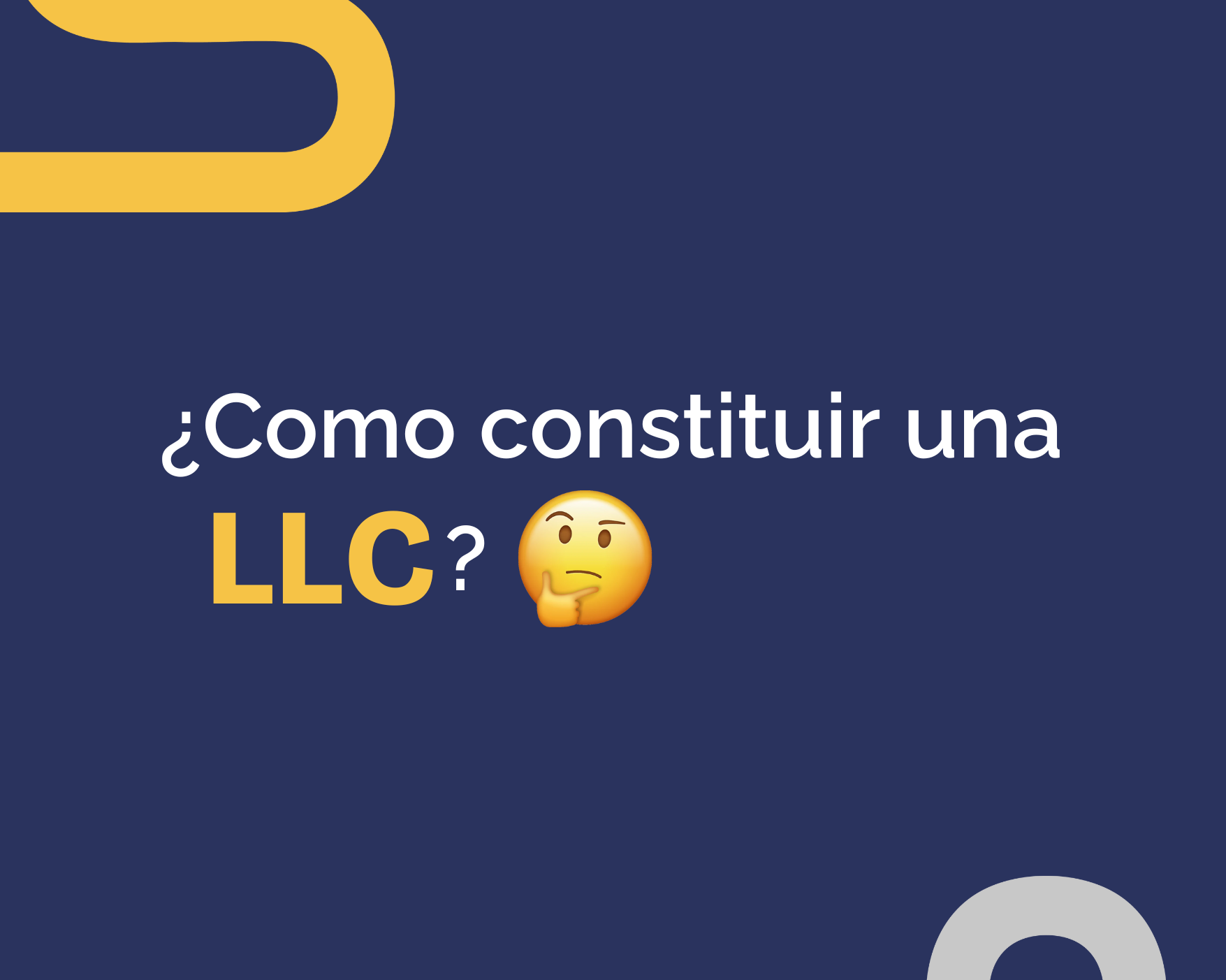 Como constituir una LLC